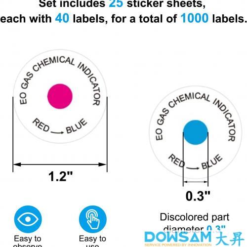 Medical Sterilization Indicator Label